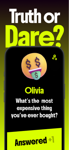 Screenshot Doen, durf of de waarheid app